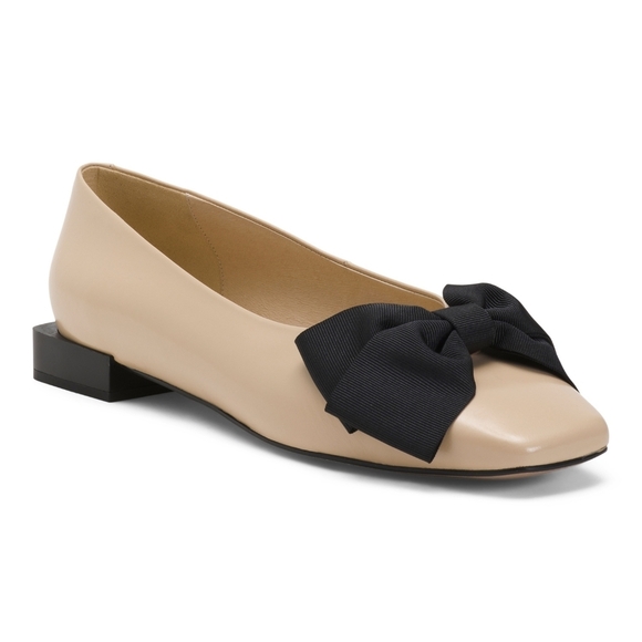 Ana Palma Shoes - ANA PALMA Made In Spain Leather Front Bow Flats – Size 9.5M / 41 – NIB (New in B